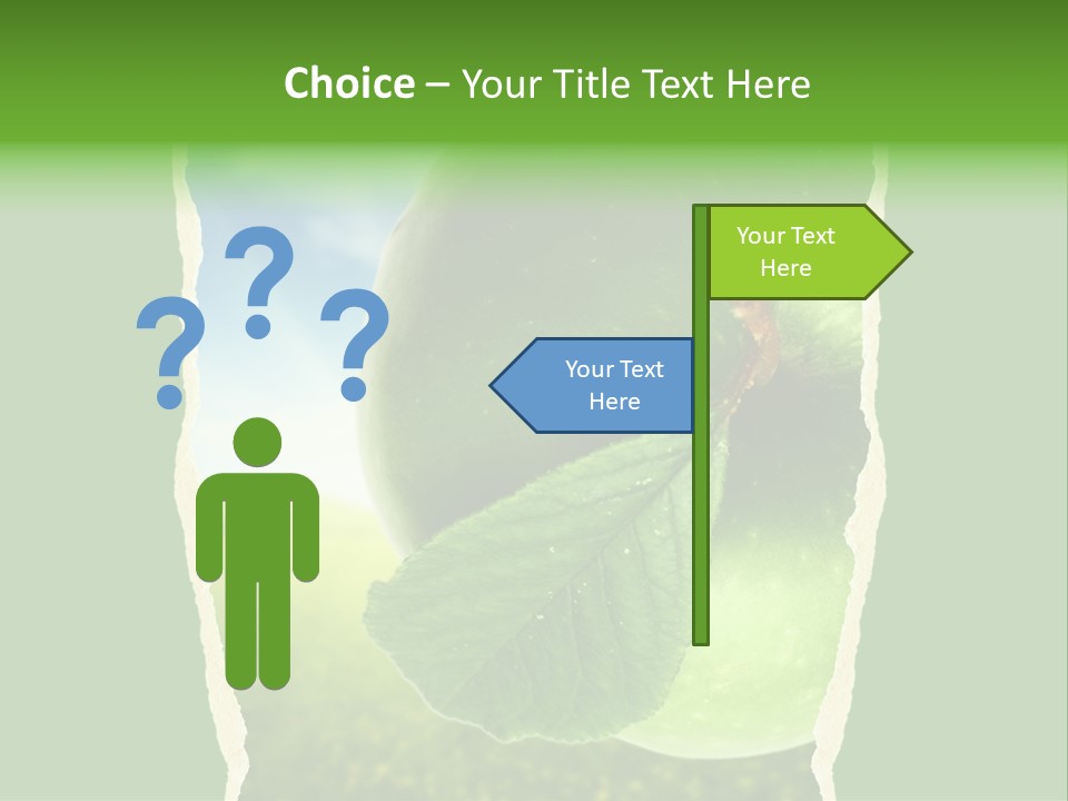 Office Writing Per On PowerPoint Template