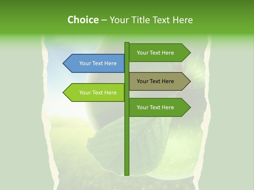 Office Writing Per On PowerPoint Template