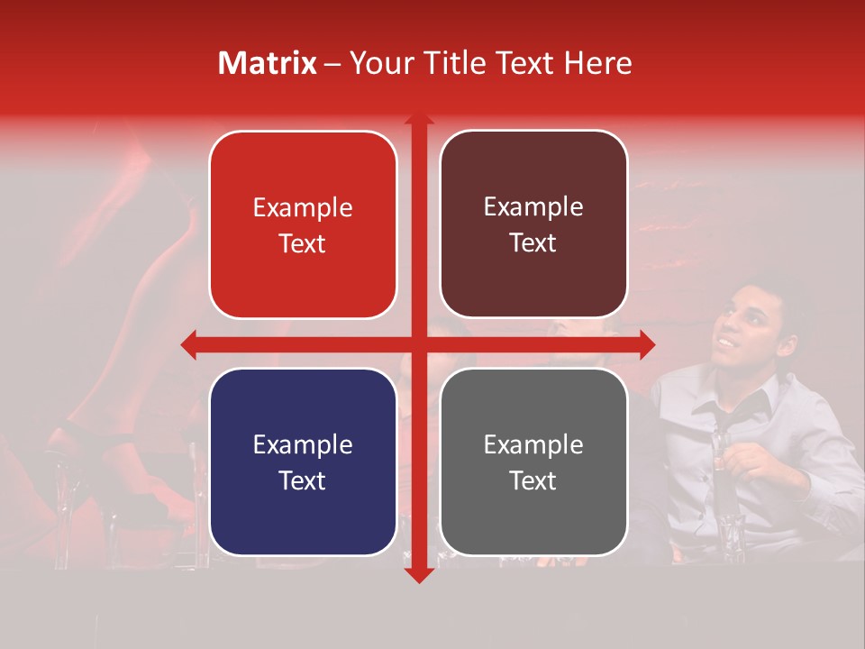 Sit Clubgoer View PowerPoint Template