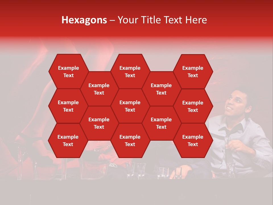 Sit Clubgoer View PowerPoint Template