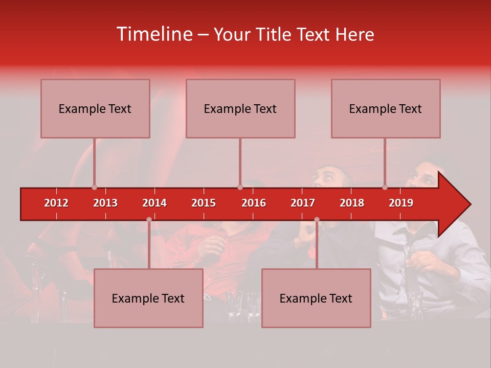 Sit Clubgoer View PowerPoint Template