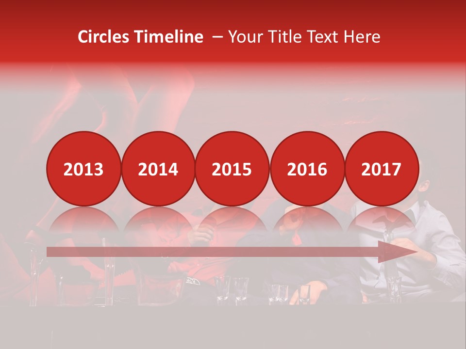 Sit Clubgoer View PowerPoint Template