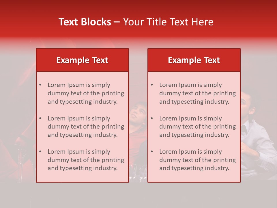 Sit Clubgoer View PowerPoint Template