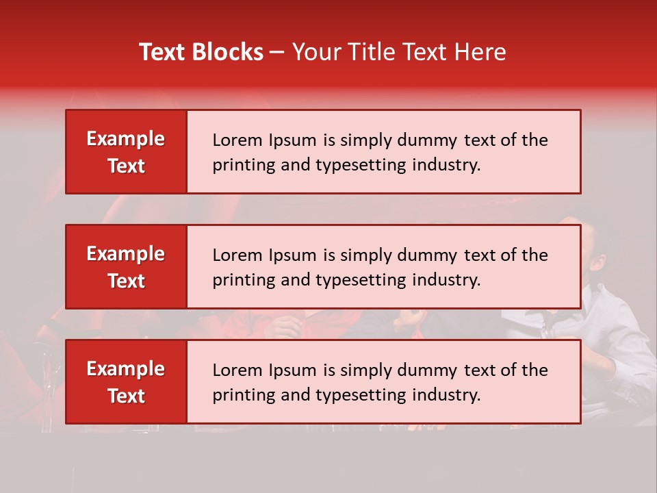 Sit Clubgoer View PowerPoint Template