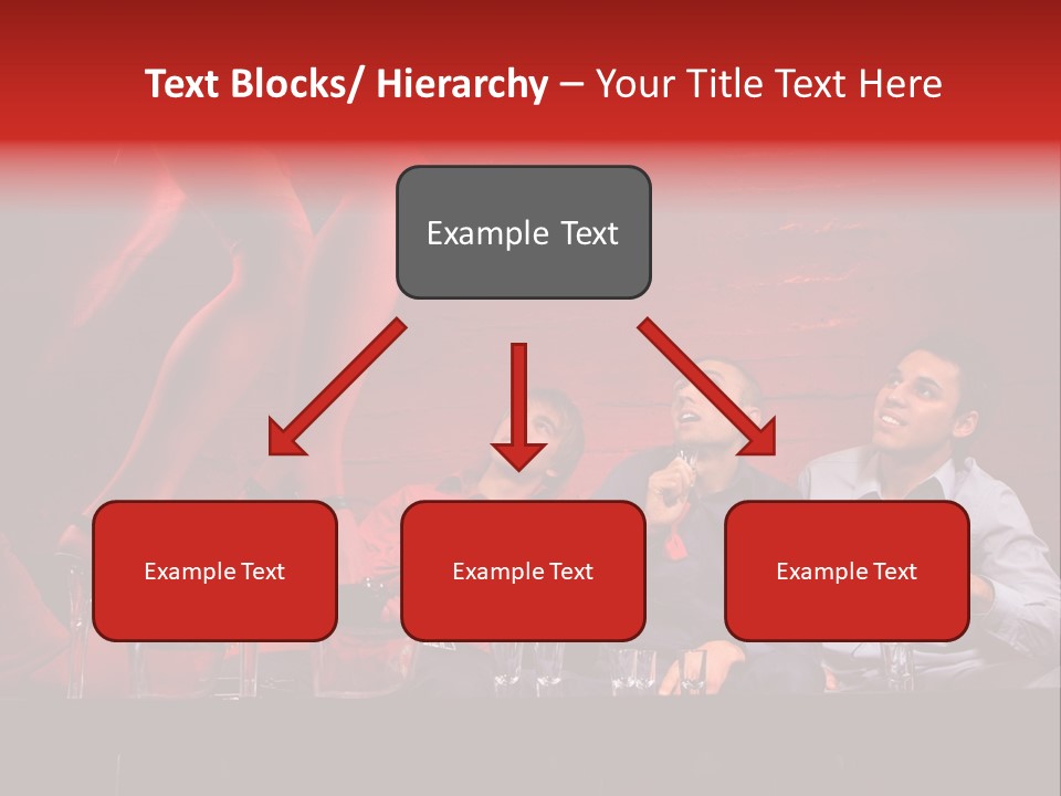 Sit Clubgoer View PowerPoint Template