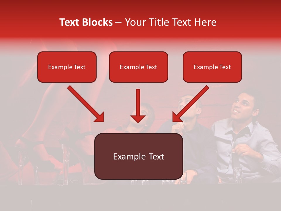Sit Clubgoer View PowerPoint Template