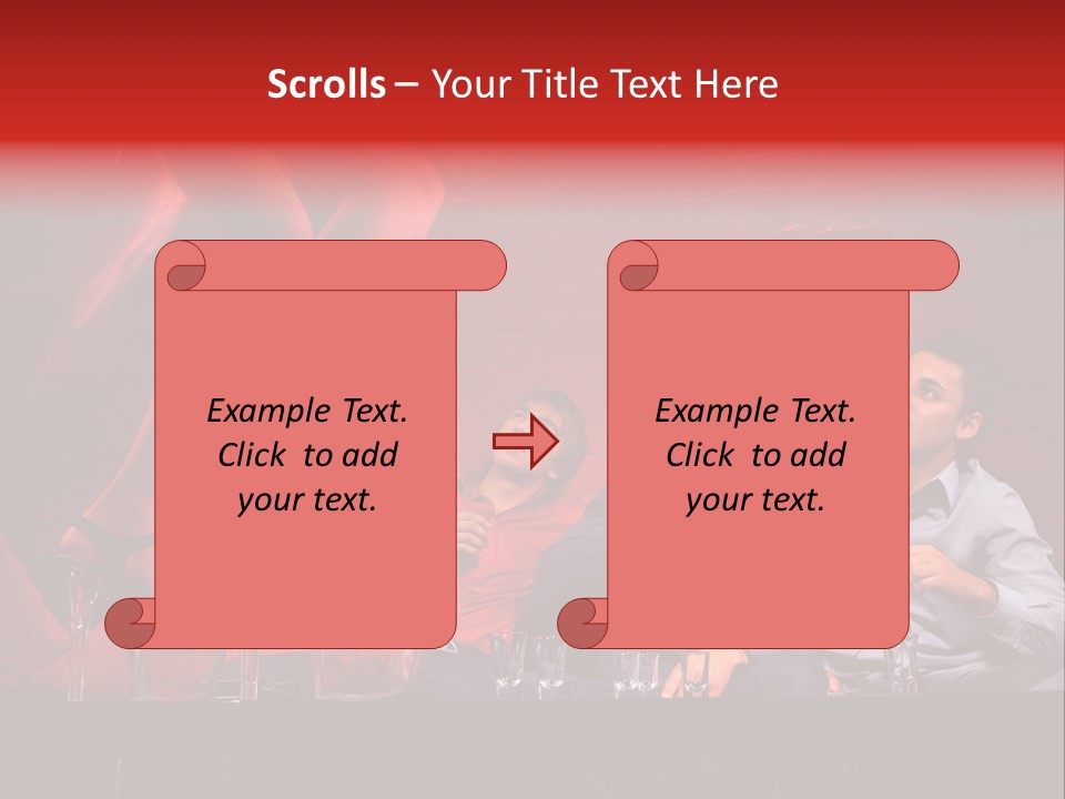 Sit Clubgoer View PowerPoint Template