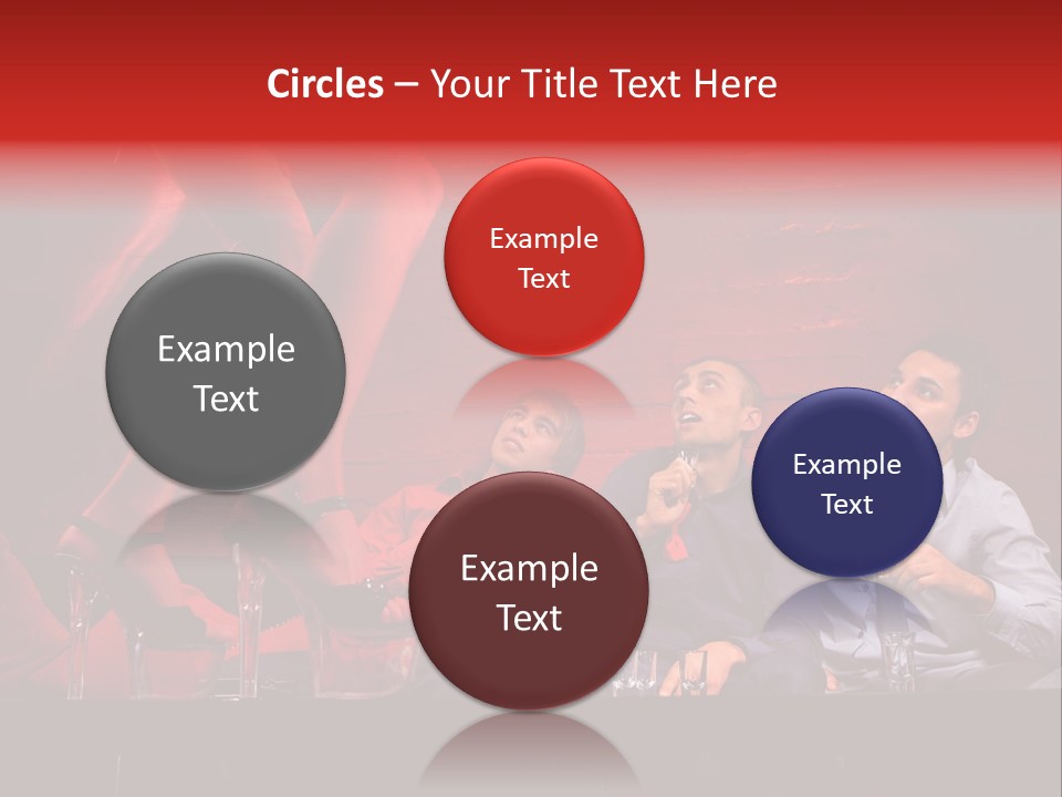 Sit Clubgoer View PowerPoint Template