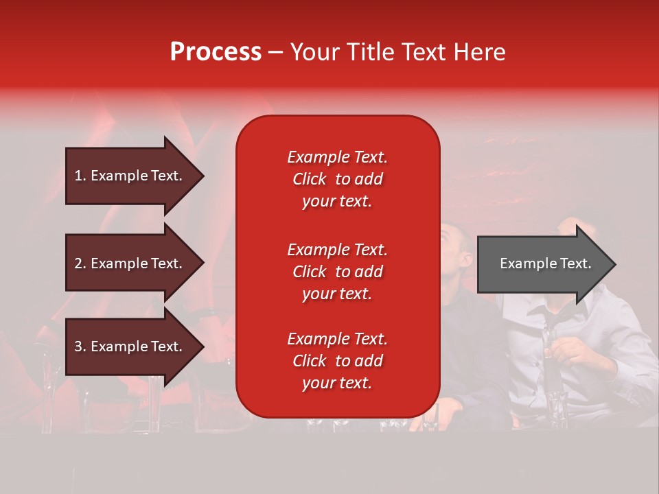 Sit Clubgoer View PowerPoint Template