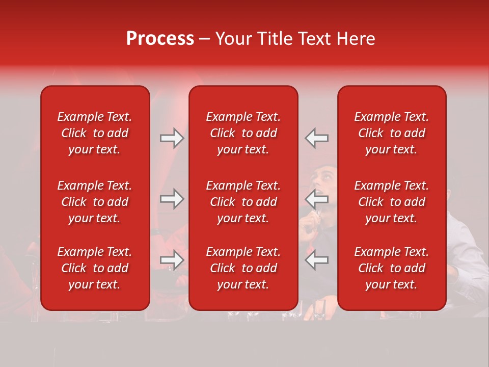 Sit Clubgoer View PowerPoint Template