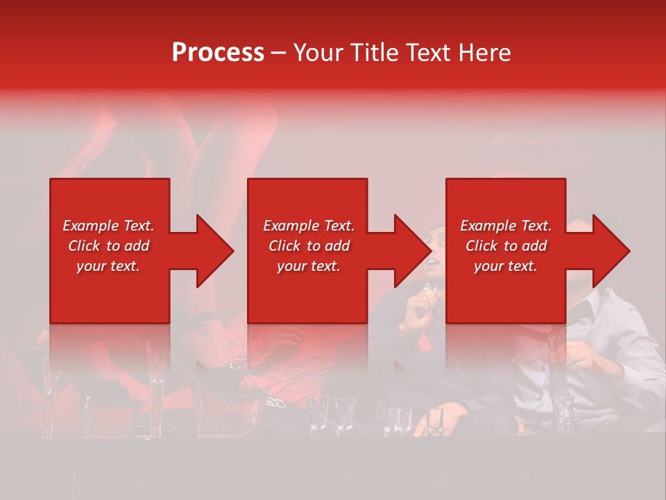 Sit Clubgoer View PowerPoint Template