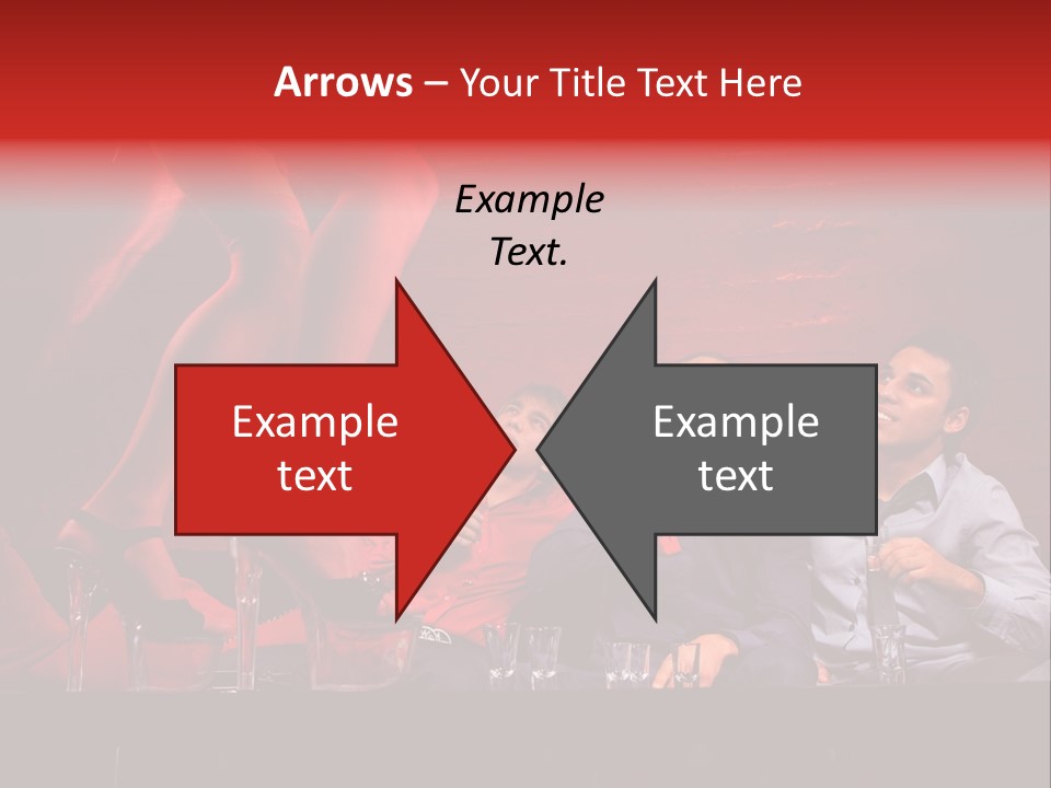 Sit Clubgoer View PowerPoint Template