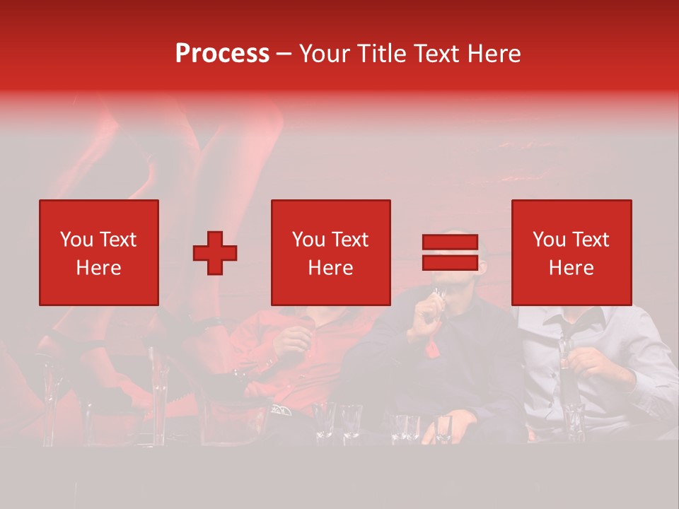 Sit Clubgoer View PowerPoint Template