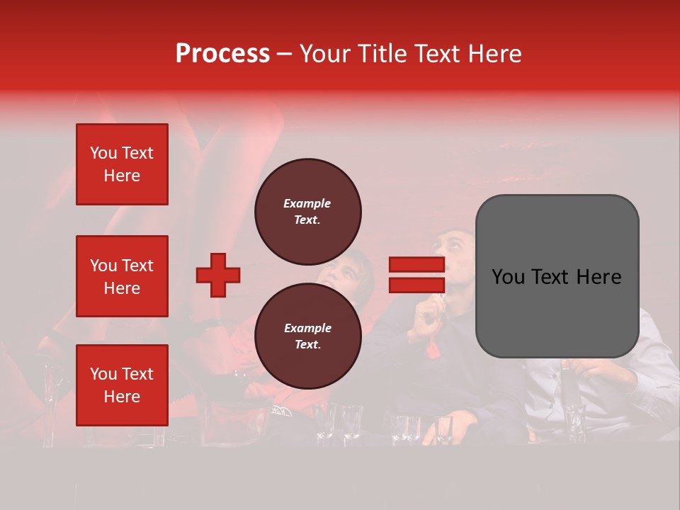 Sit Clubgoer View PowerPoint Template