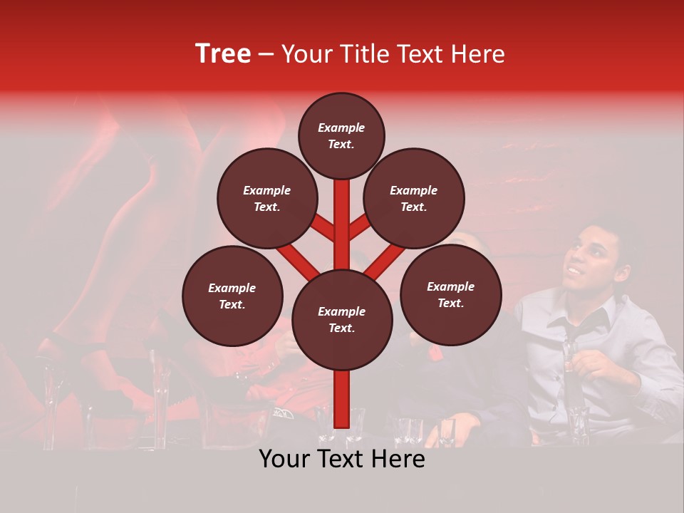 Sit Clubgoer View PowerPoint Template