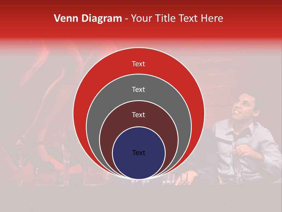Sit Clubgoer View PowerPoint Template