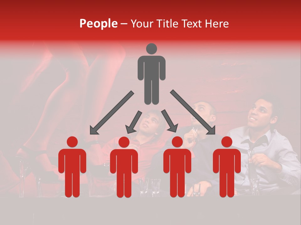 Sit Clubgoer View PowerPoint Template