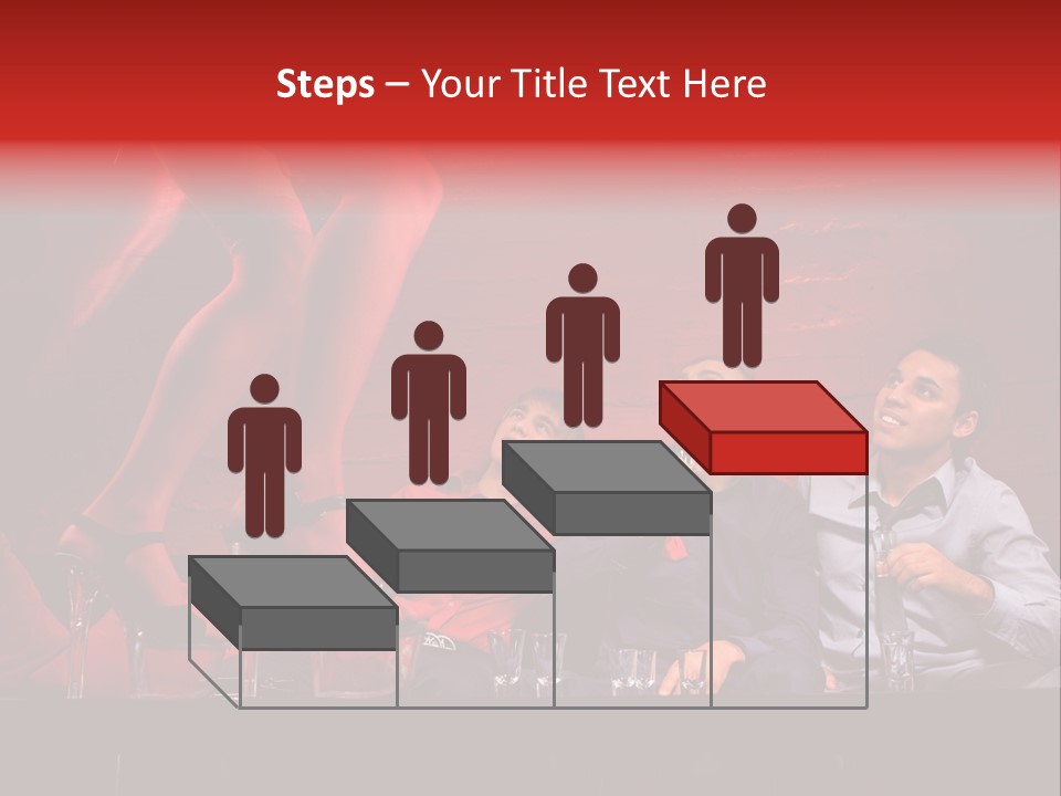 Sit Clubgoer View PowerPoint Template