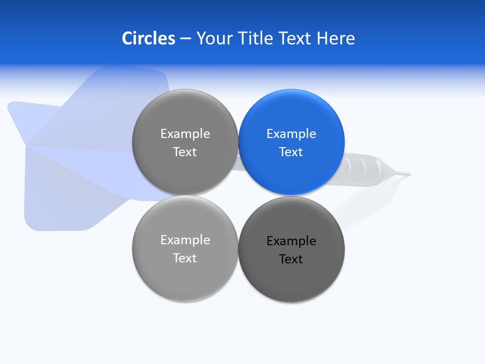 Accuracy Luck Sport PowerPoint Template