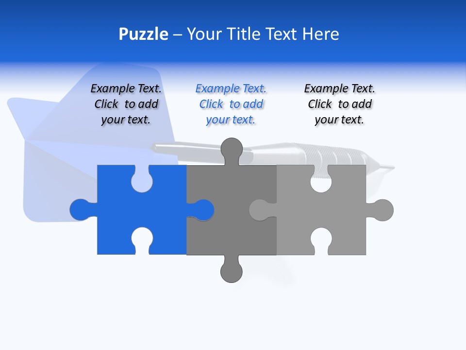 Accuracy Luck Sport PowerPoint Template