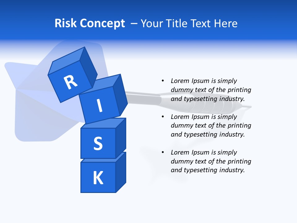Accuracy Luck Sport PowerPoint Template