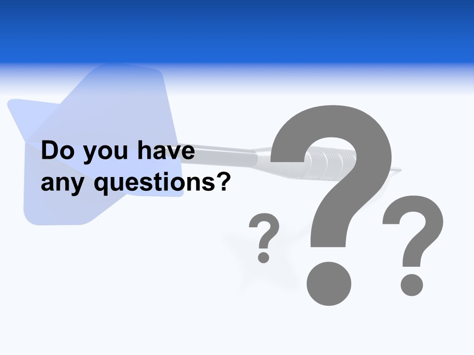 Accuracy Luck Sport PowerPoint Template