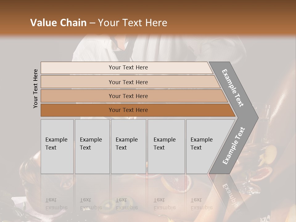 Pleasure Man Model PowerPoint Template