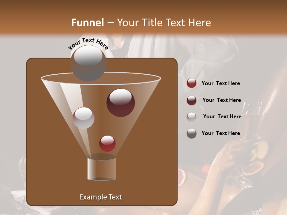 Pleasure Man Model PowerPoint Template