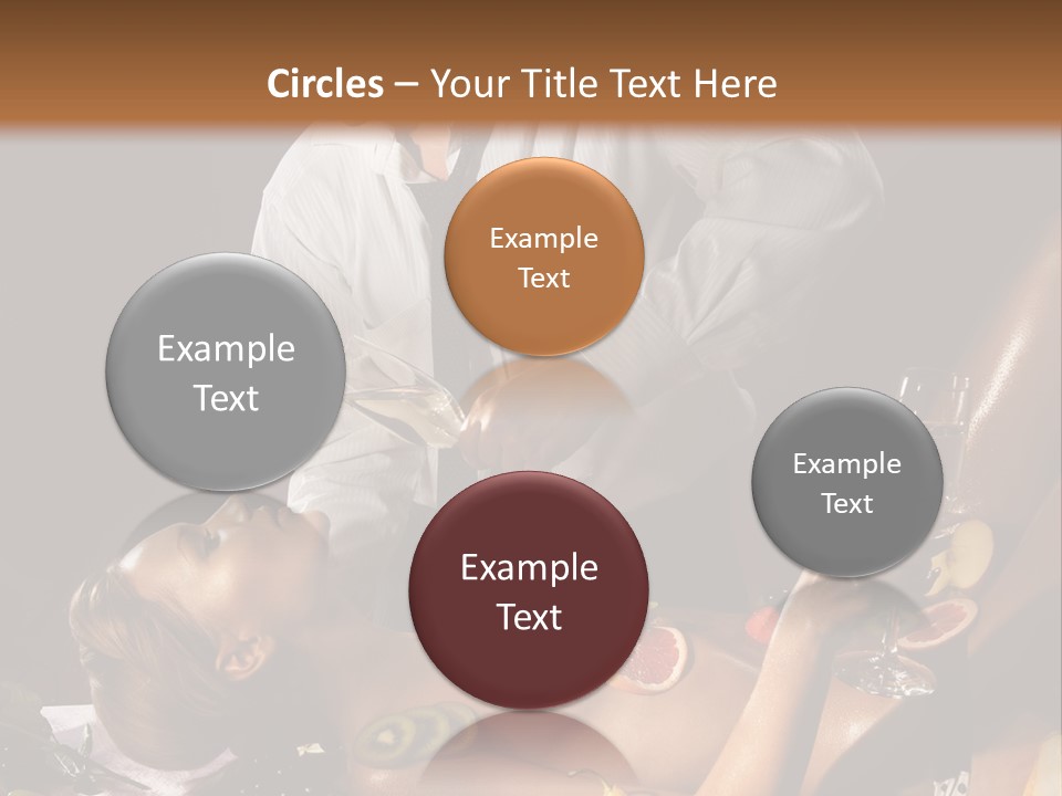 Pleasure Man Model PowerPoint Template