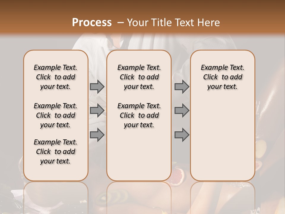 Pleasure Man Model PowerPoint Template