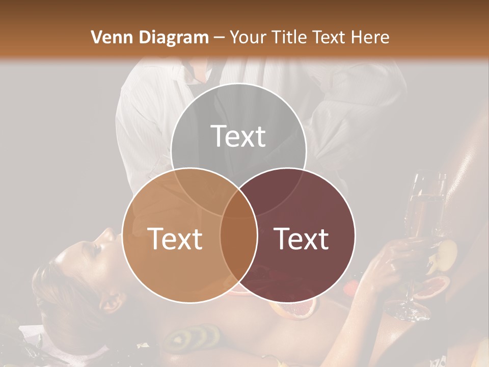 Pleasure Man Model PowerPoint Template