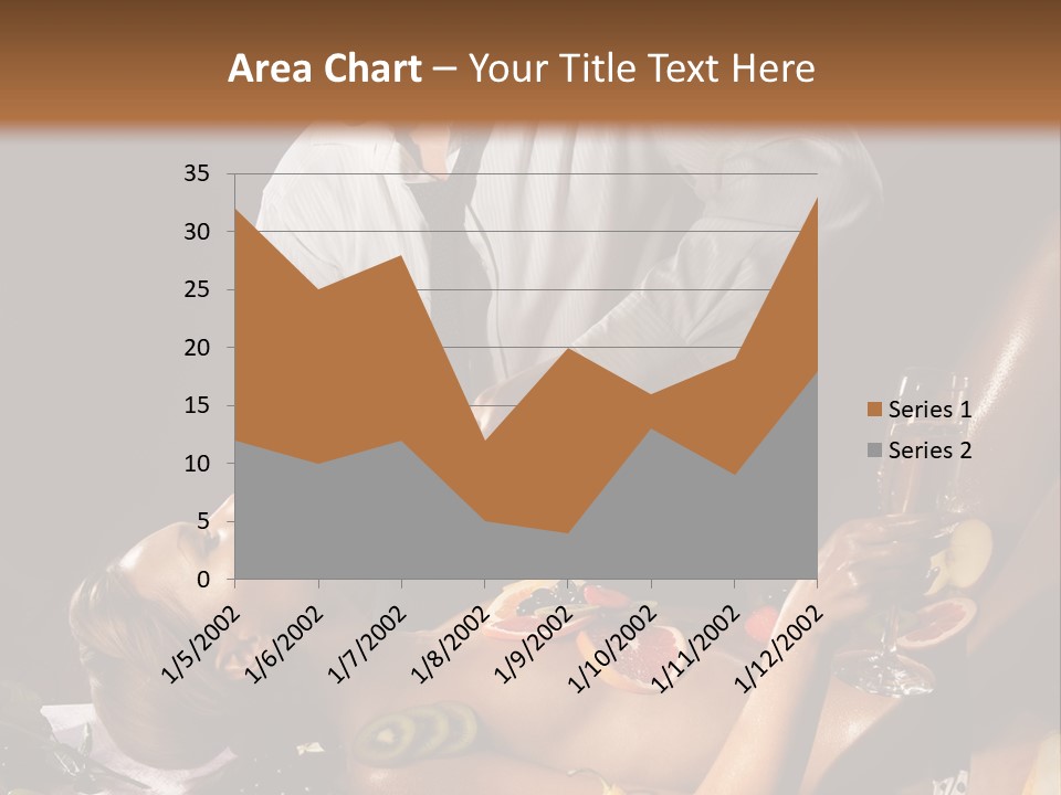 Pleasure Man Model PowerPoint Template
