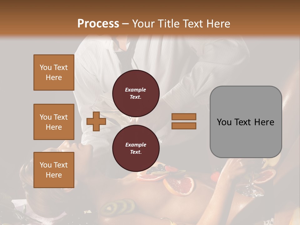Pleasure Man Model PowerPoint Template