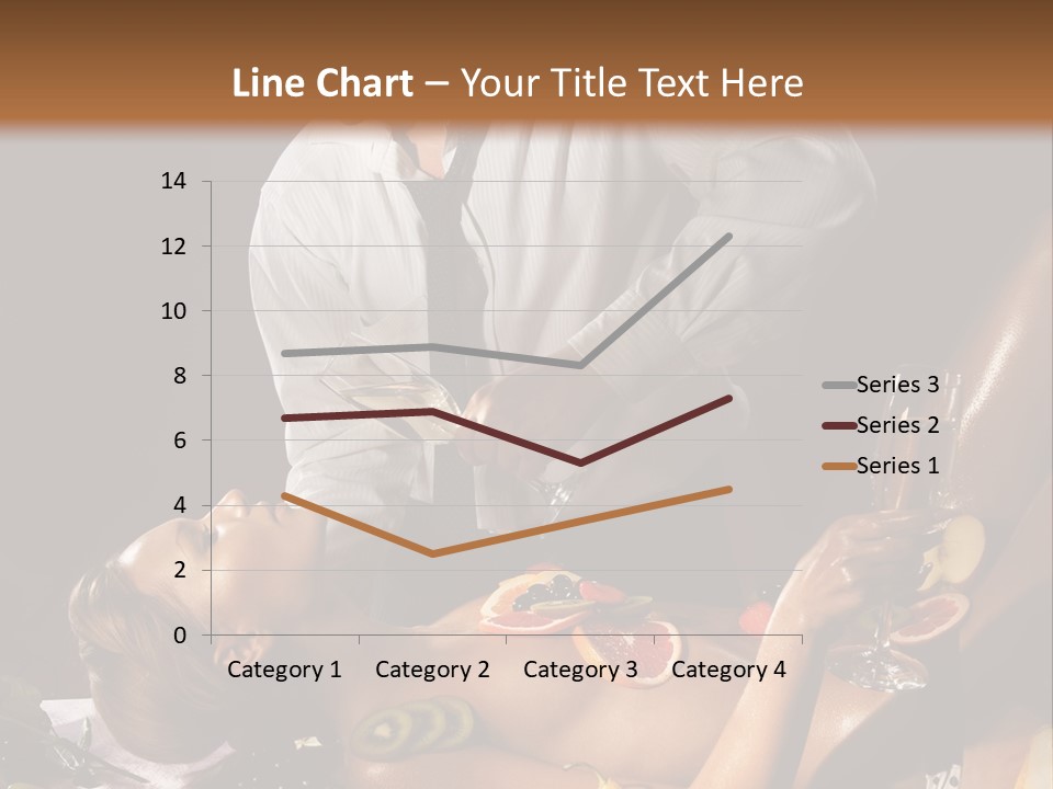 Pleasure Man Model PowerPoint Template