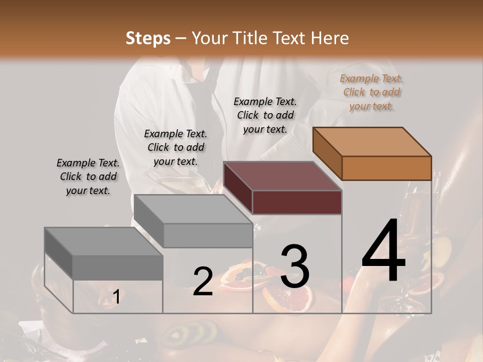 Pleasure Man Model PowerPoint Template
