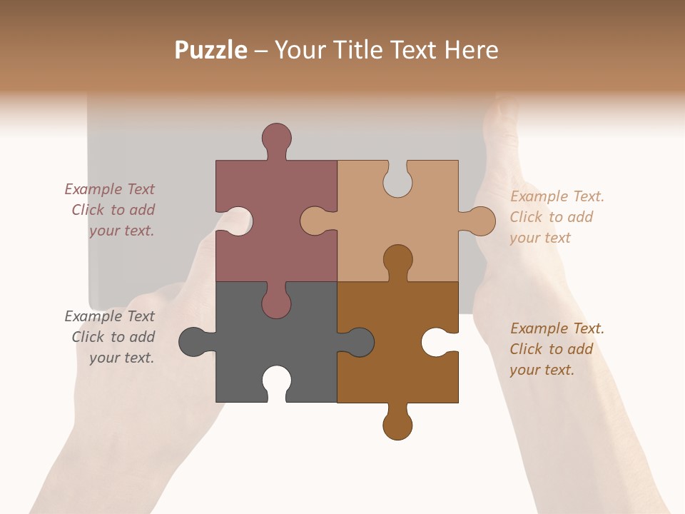 Portability Information Screen PowerPoint Template