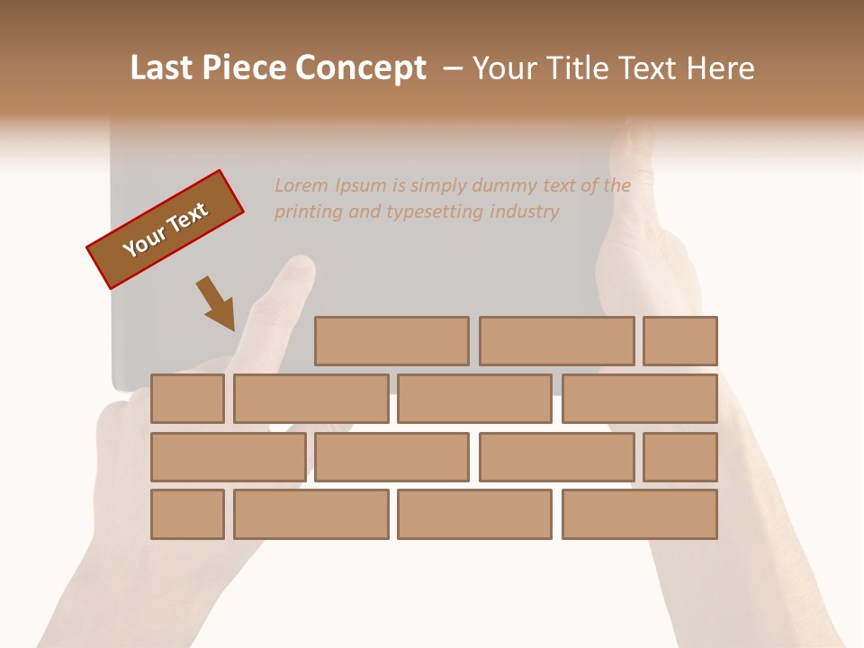 Portability Information Screen PowerPoint Template