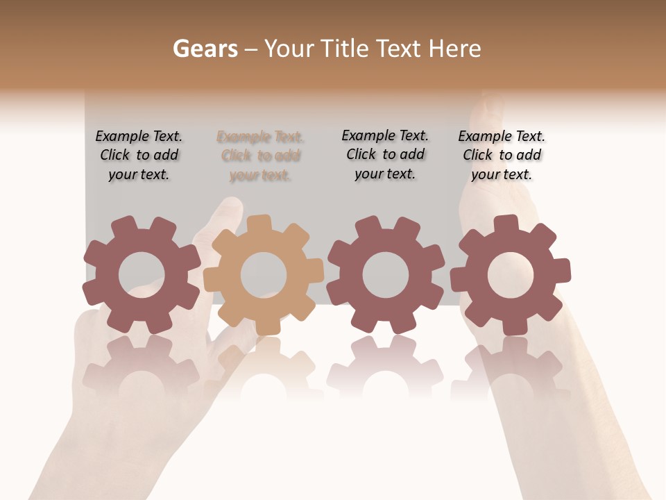 Portability Information Screen PowerPoint Template