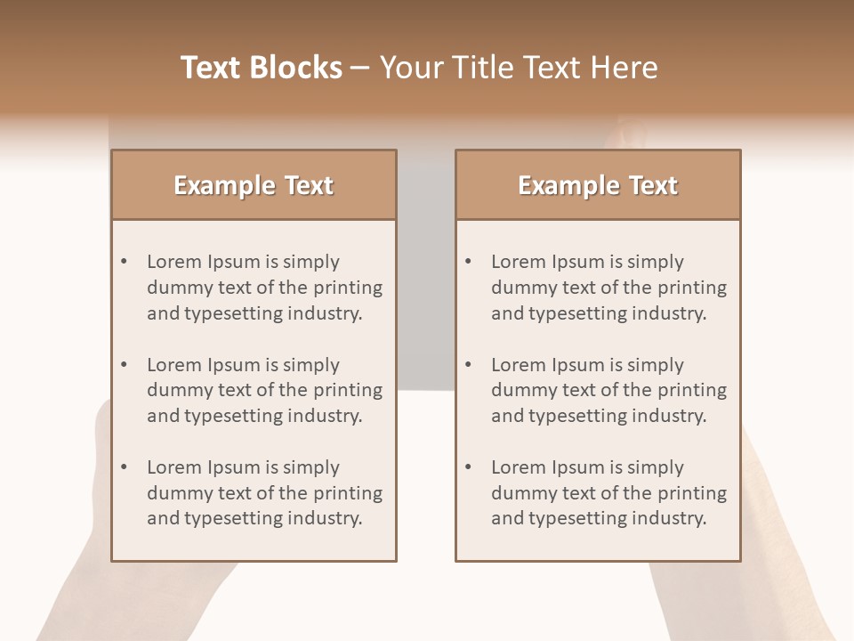 Portability Information Screen PowerPoint Template