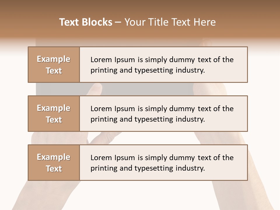 Portability Information Screen PowerPoint Template