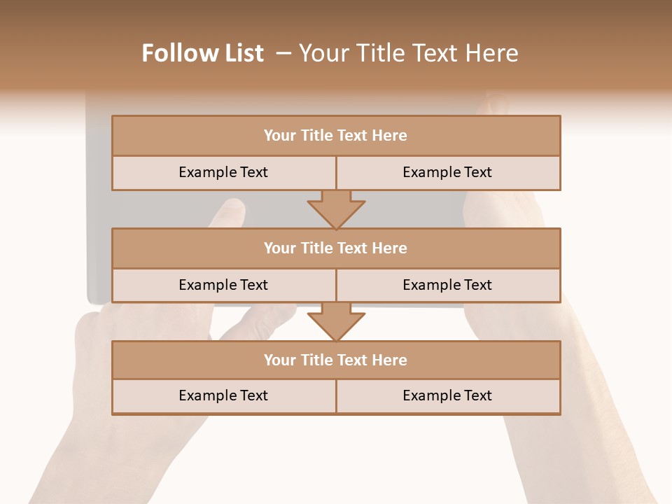 Portability Information Screen PowerPoint Template