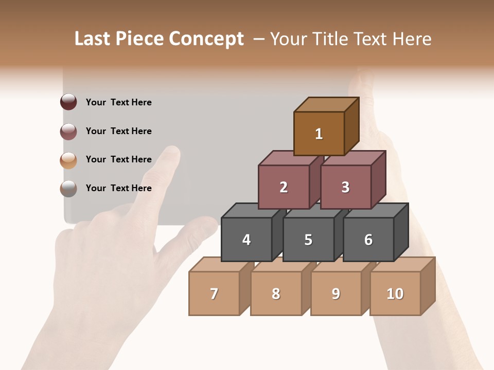 Portability Information Screen PowerPoint Template