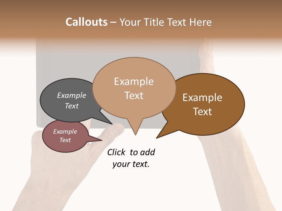 Portability Information Screen PowerPoint Template