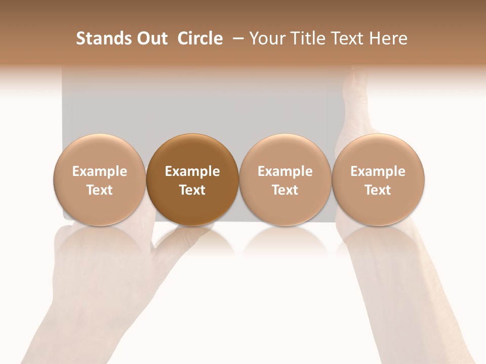 Portability Information Screen PowerPoint Template