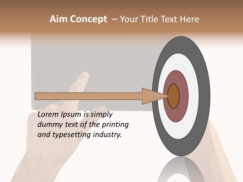 Portability Information Screen PowerPoint Template