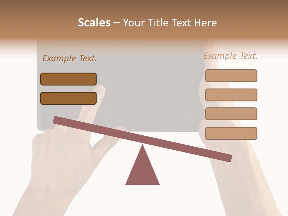Portability Information Screen PowerPoint Template