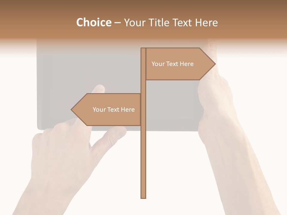 Portability Information Screen PowerPoint Template