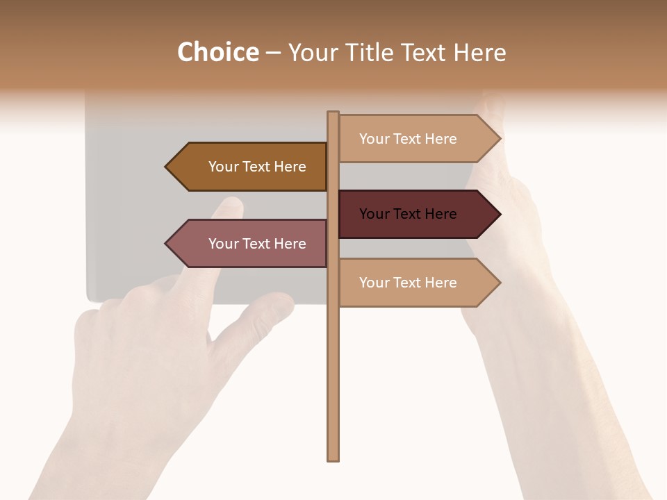 Portability Information Screen PowerPoint Template