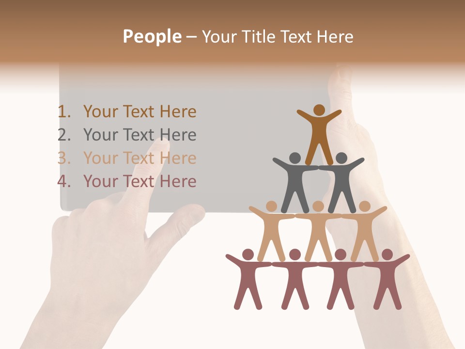 Portability Information Screen PowerPoint Template