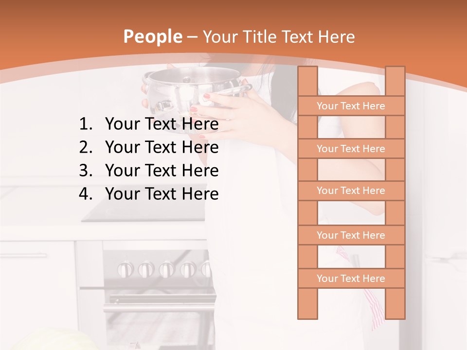 Cap Person Style PowerPoint Template